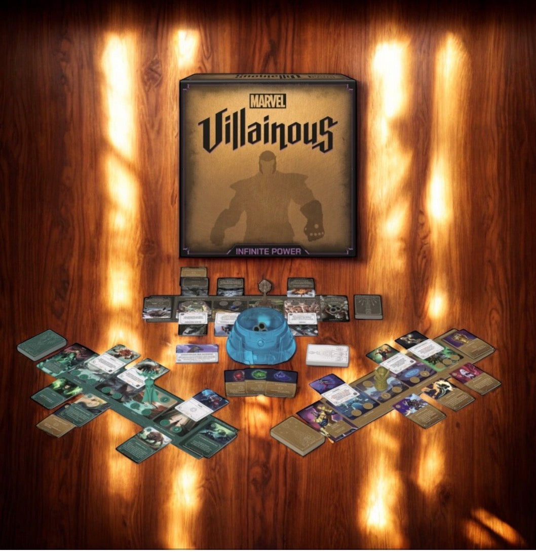 GRA PLANSZOWA - > MARVEL VILLAINOUS: Infinite Power – Oto Twoja Szansa na Podbój Wszechświata!
