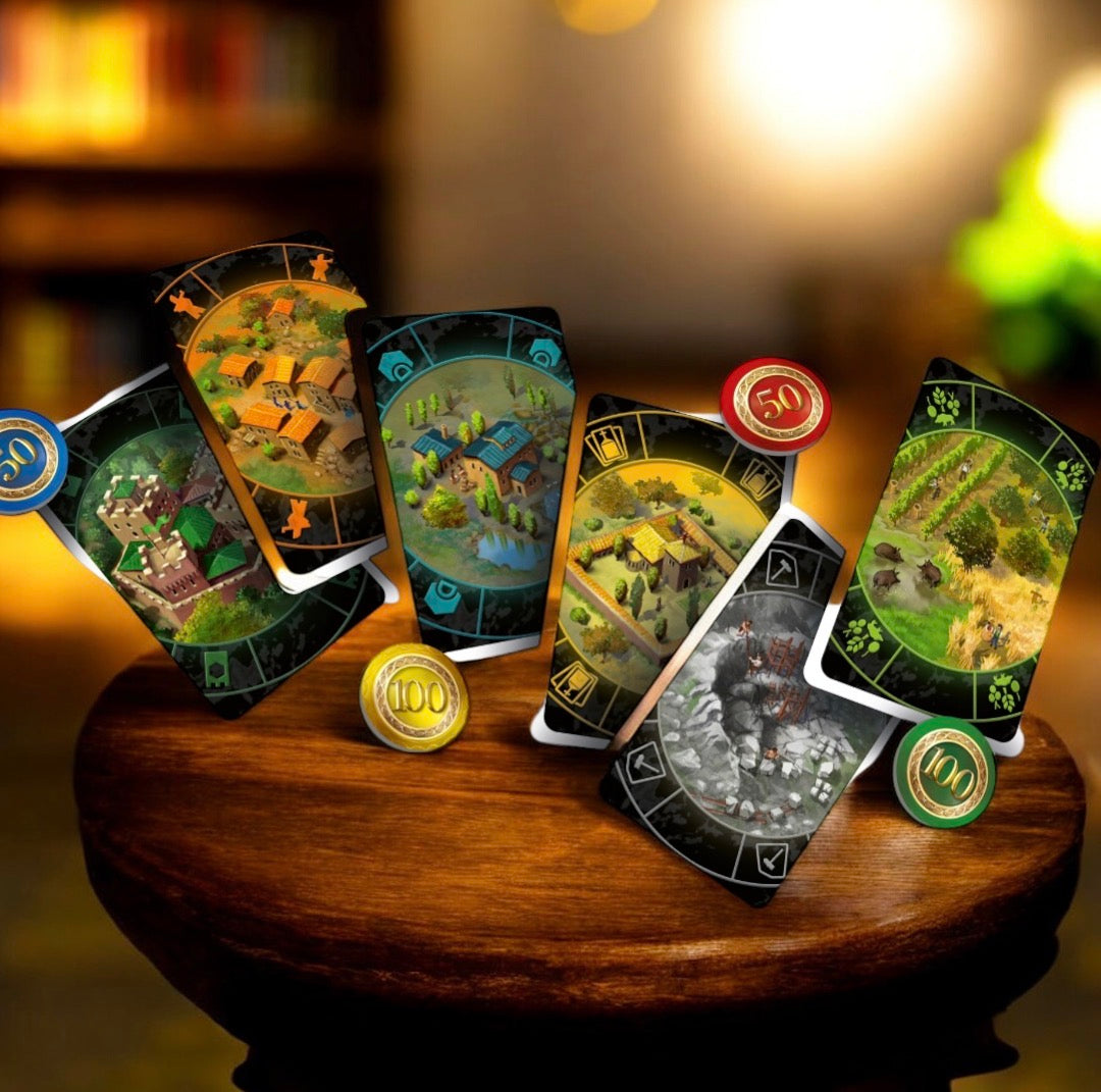 GRA PLANSZOWA -> ODBÓJ TOSKANII! Ravensburger Zamki Toskanii – Zostań Renesansowym Magnatem