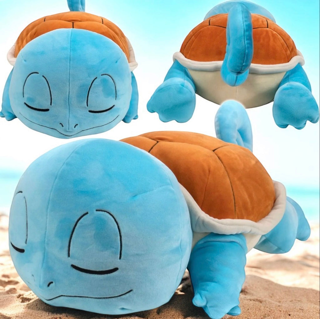POKEMON: Śpiacy Squirtle (45cm) – Przytulasek Gigant!
