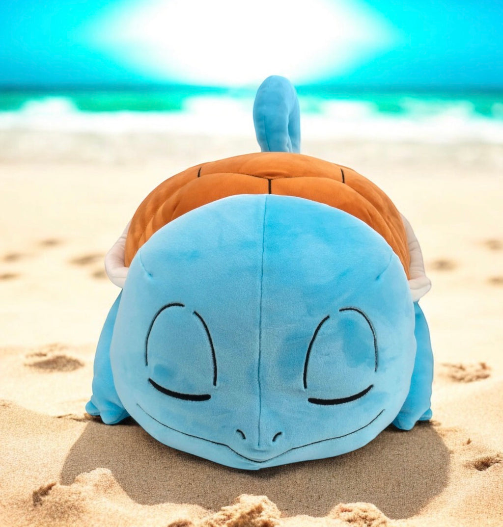 POKEMON: Śpiacy Squirtle (45cm) – Przytulasek Gigant!