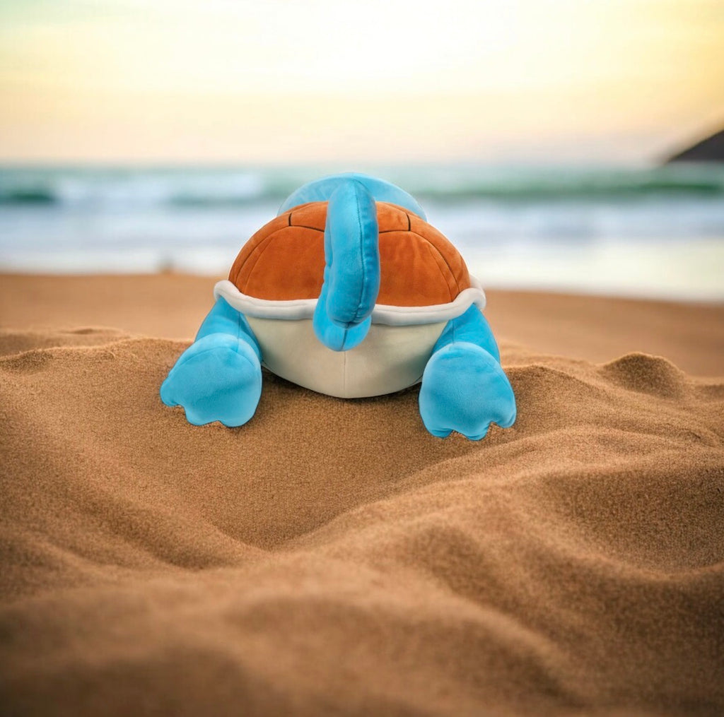 POKEMON: Śpiacy Squirtle (45cm) – Przytulasek Gigant!