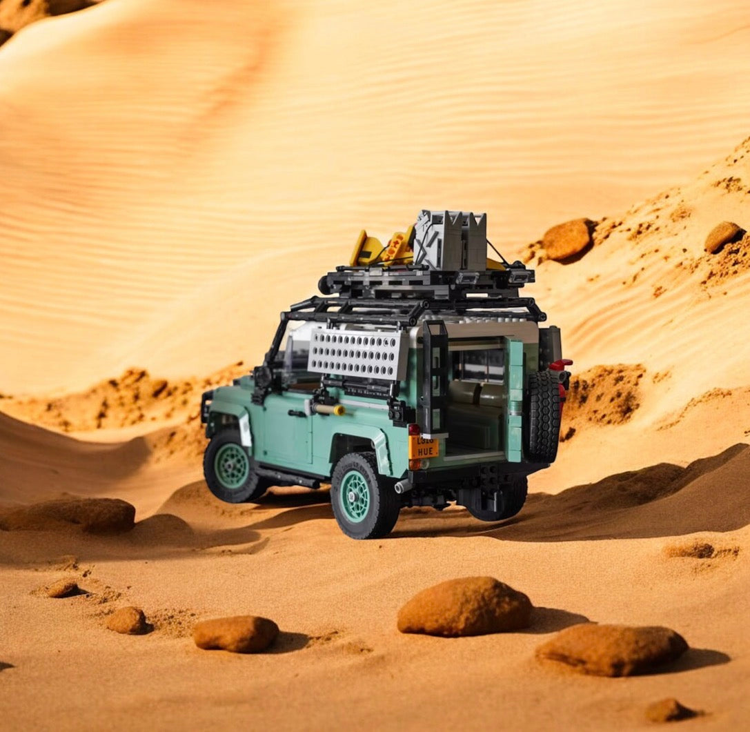 🚙 EKSPEDYCJA 4x4: TERENOWY MOCARZ WILD-ROVER   🔥 PONAD 2300 ELEMENTÓW | DZIAŁAJACE ZAWIESZENIE | PRECYZJA ABS