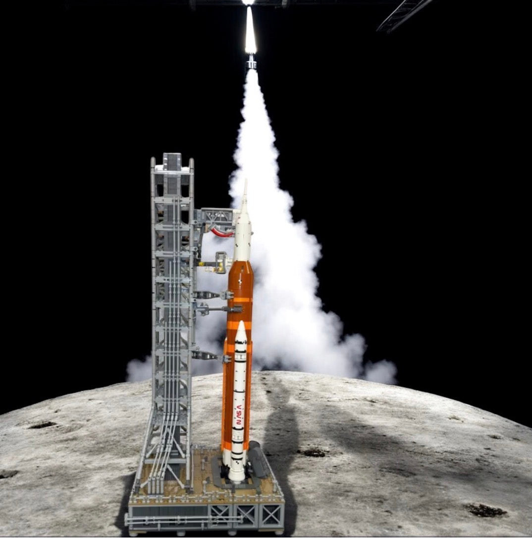 🚀 KOSMICZNA POTĘGA: SYSTEM WYRZUTNI RAKIETOWEJ "ARTEMIS" XXL 🚀 Powyzej3550pcs.Odkryj nieznane i sięgnij gwiazd we własnym salonie!