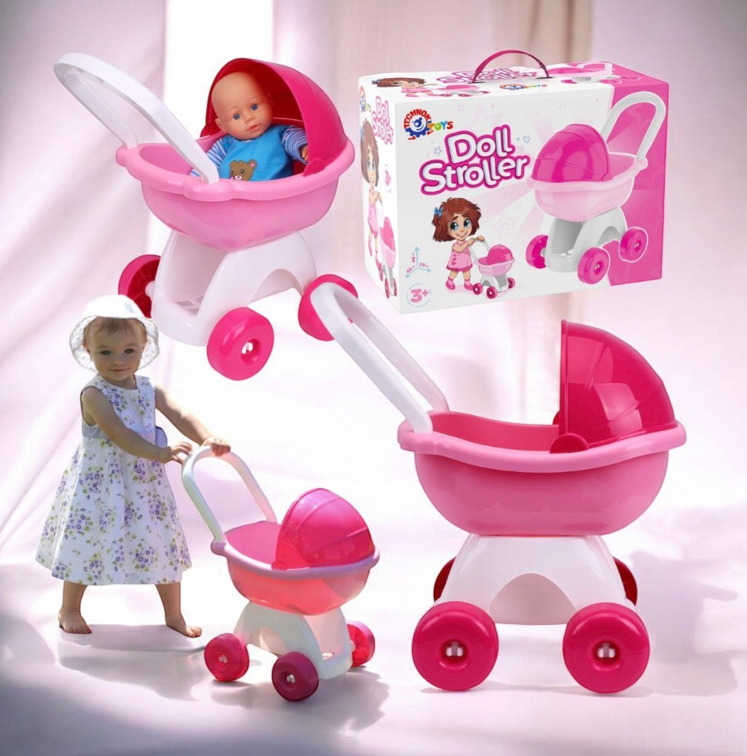 🌟 KRÓLEWSKI SPACER Z ULUBIONĄ LALKĄ – WÓZEK TECHNOK 8256! 🌟