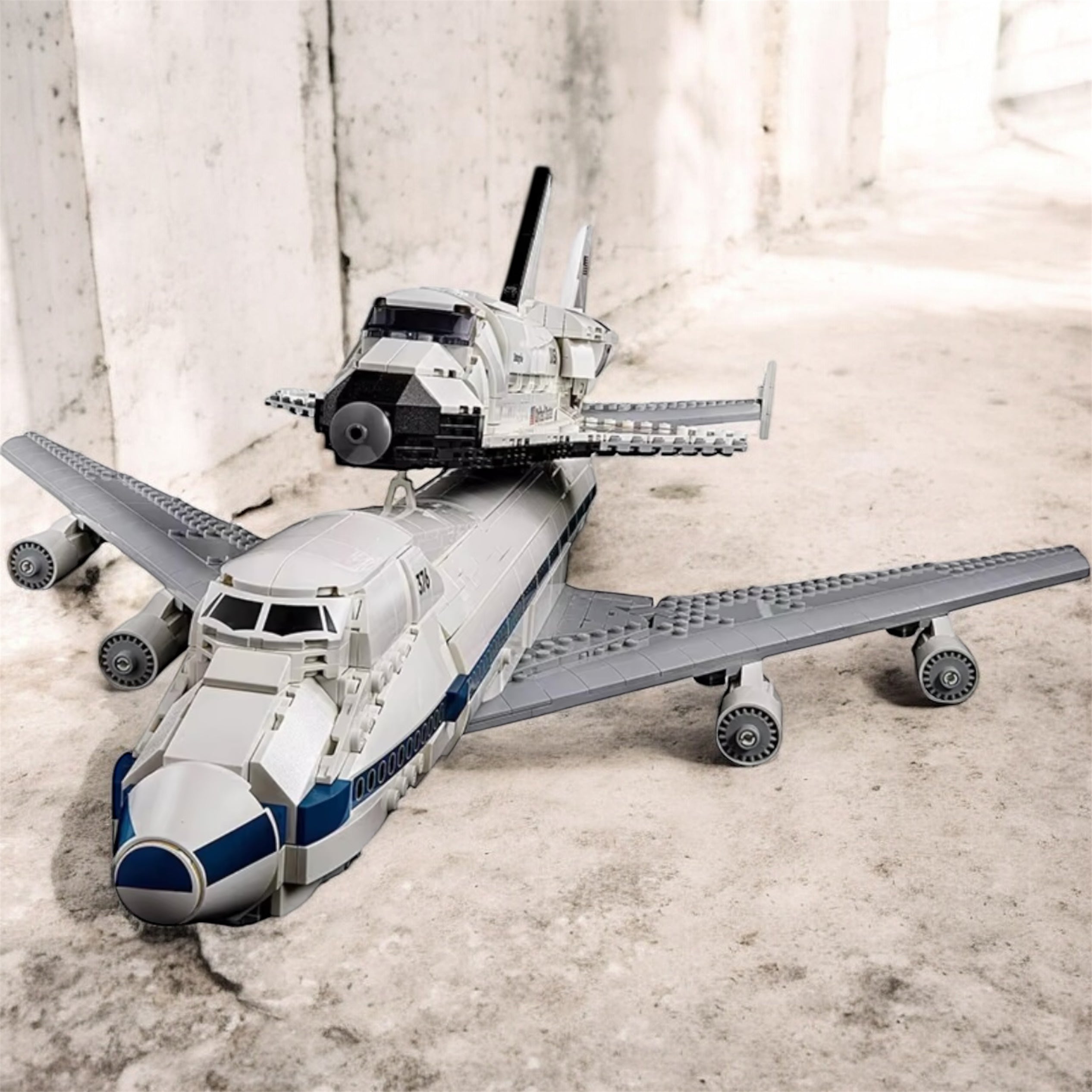 ✈️ KLOCKI KONSTRUKCYJNE - Potęzny samolot transportowy Shuttle – Ponad 2350 elementów!