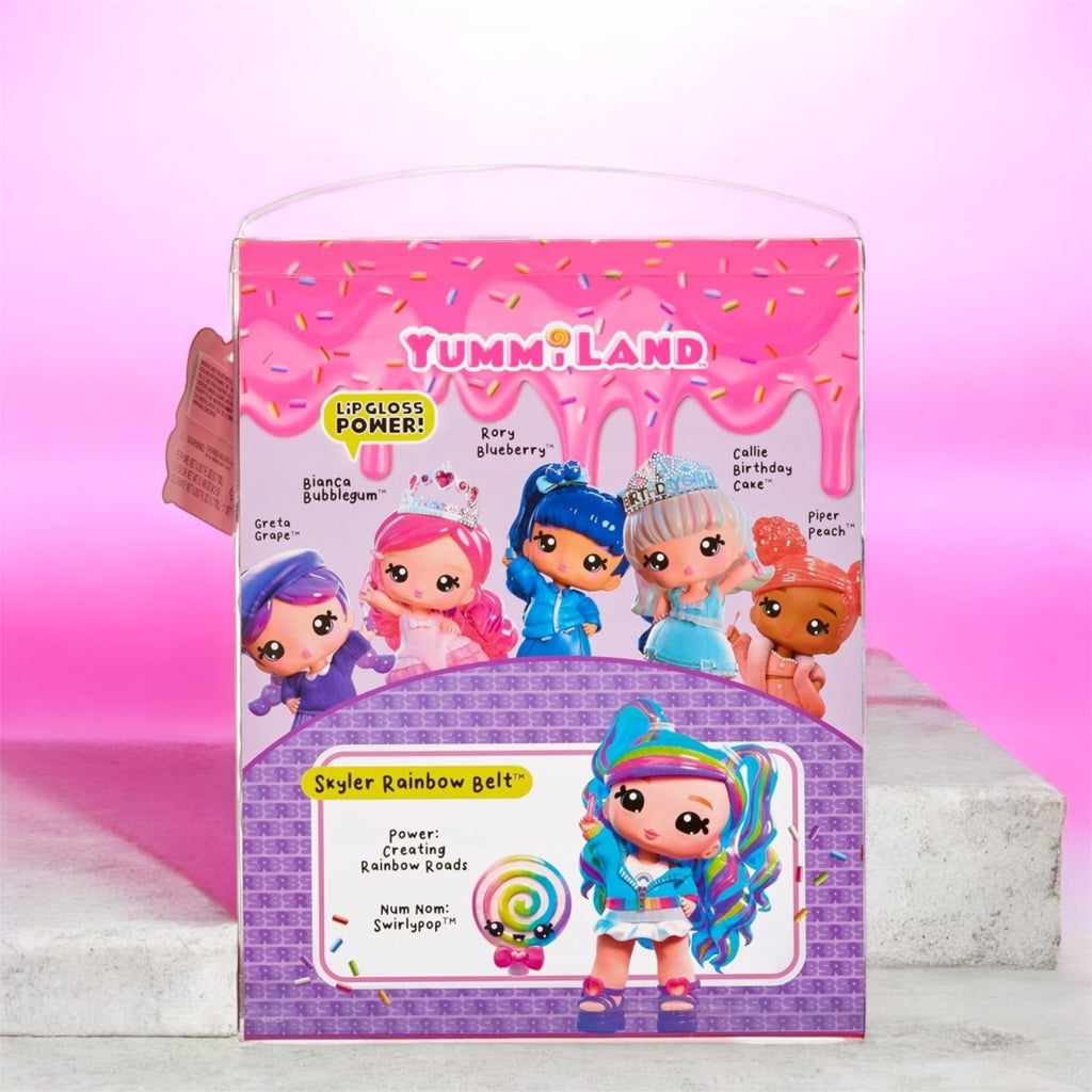 Yummiland Large Doll – Skyler Rainbow Belt i jej błyszczący sekret!