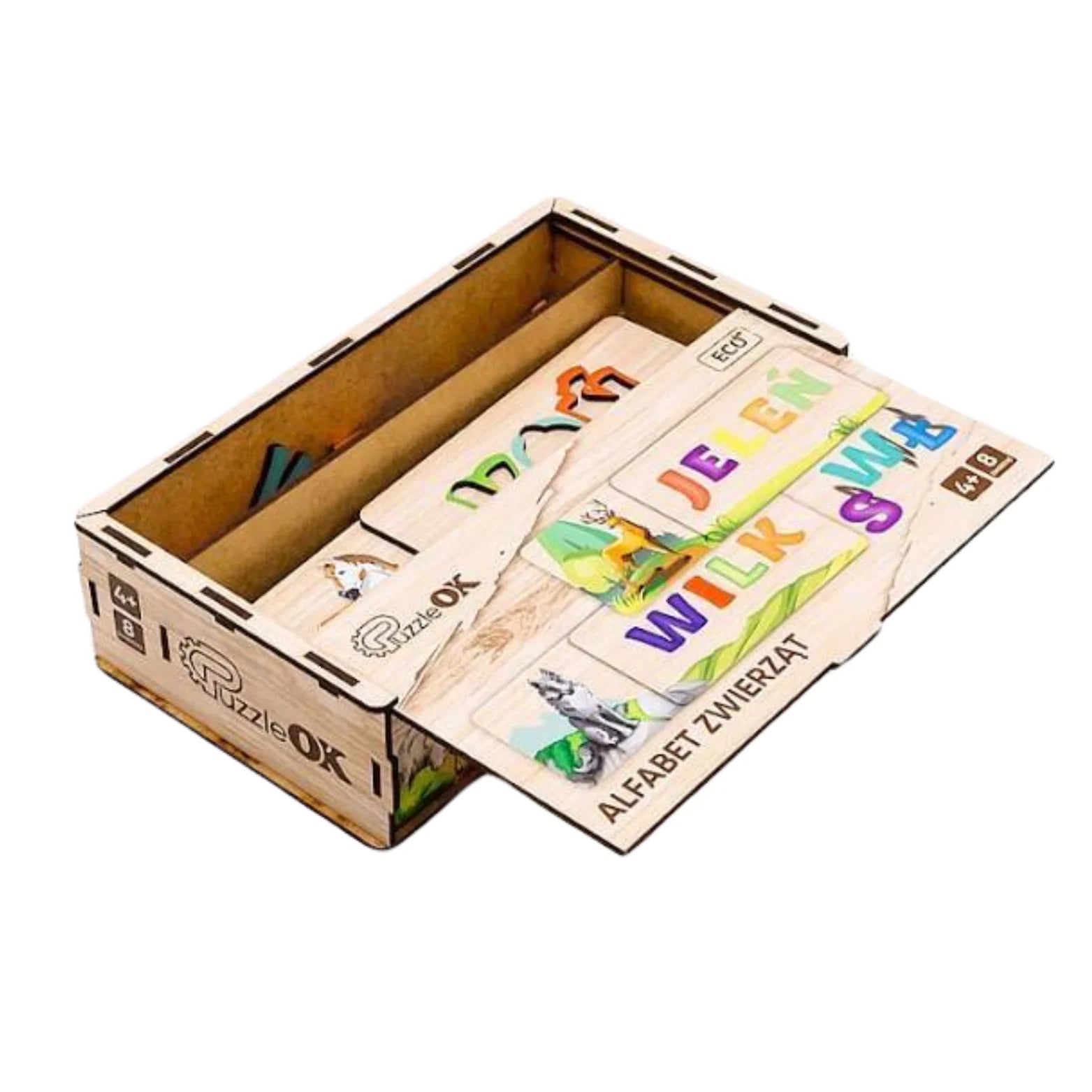 🐾 EDUKACYJNE PUZZLE: ZWIERZĘCY ALFABET – NAUKA PISANIA I CZYTANIA 🐾 Połacz zabawę z nauka i otwórz przed swoim dzieckiem świat liter!&nbsp;