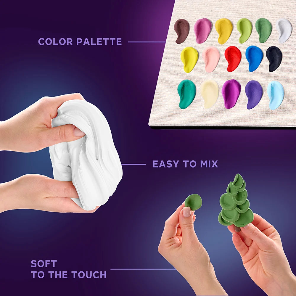 Magia Zimy w 3D! Zestaw Kreatywny OKTO Clay – Zimowy Nastrój