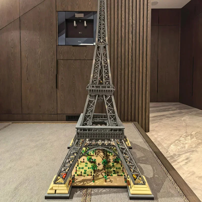 Klocki konstrukcyjne.Majestatyczna  Duza Wieza  w miniaturze.Ponad 9000 ELEMENTÓW I 1,5M WYSOKOŚCI.