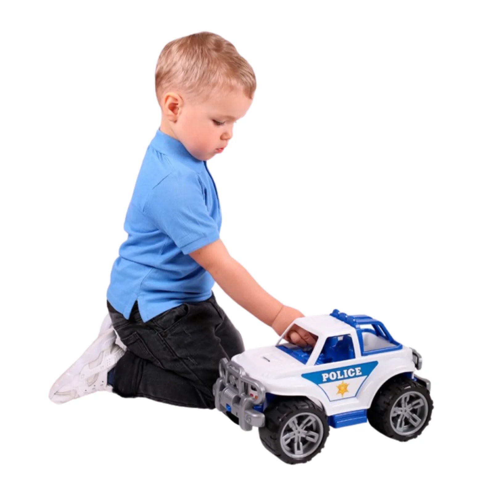 POJAZD POLICJI DROGOWEJ TERENOWY SAMOCHÓD POLICYJNY DLA DZIECI!  Poczuj emocje prawdziwego poscigu