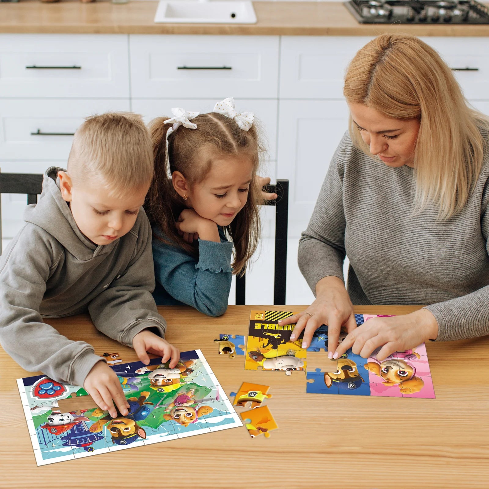 Puzzle 2W1 Paw Patrol Dobre Szczenięta