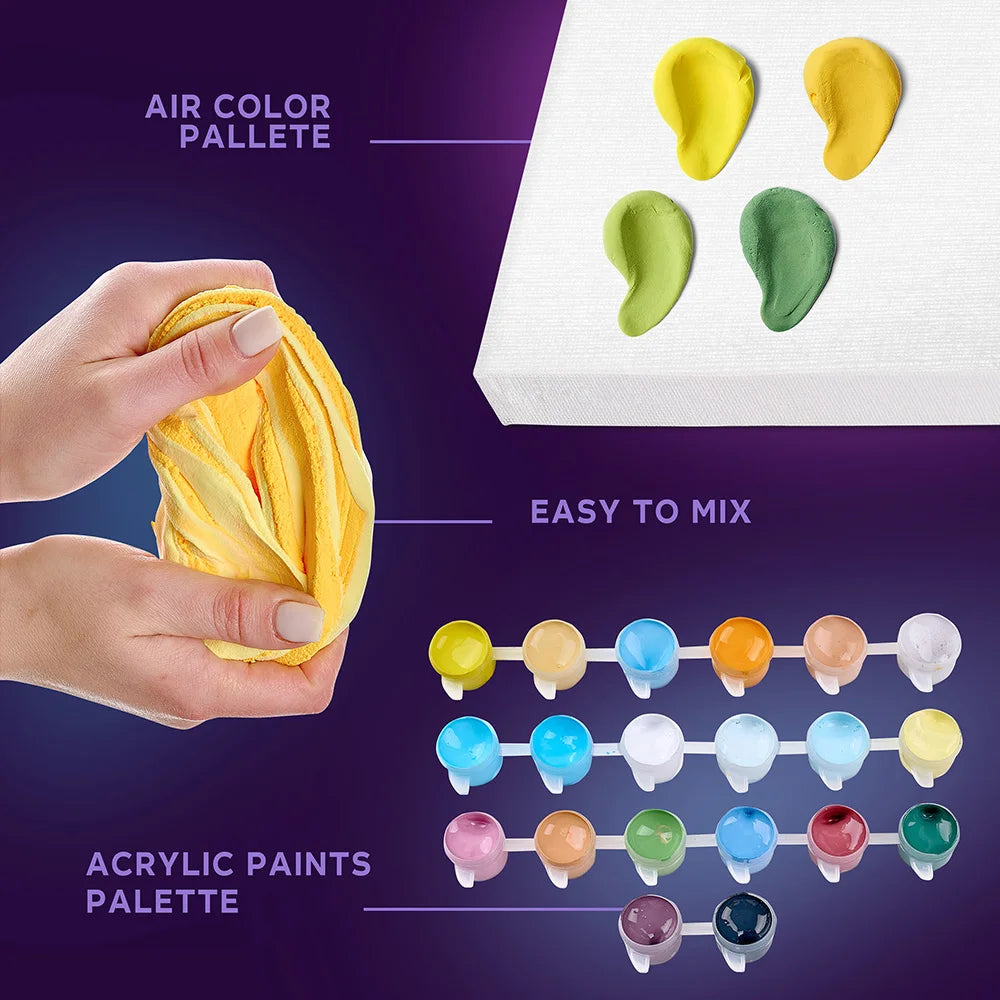 OKTO Sensory Art – Zestaw 3D „Cytrynowy Weekend”: Włoskie Wakacje na Twoim Płótnie