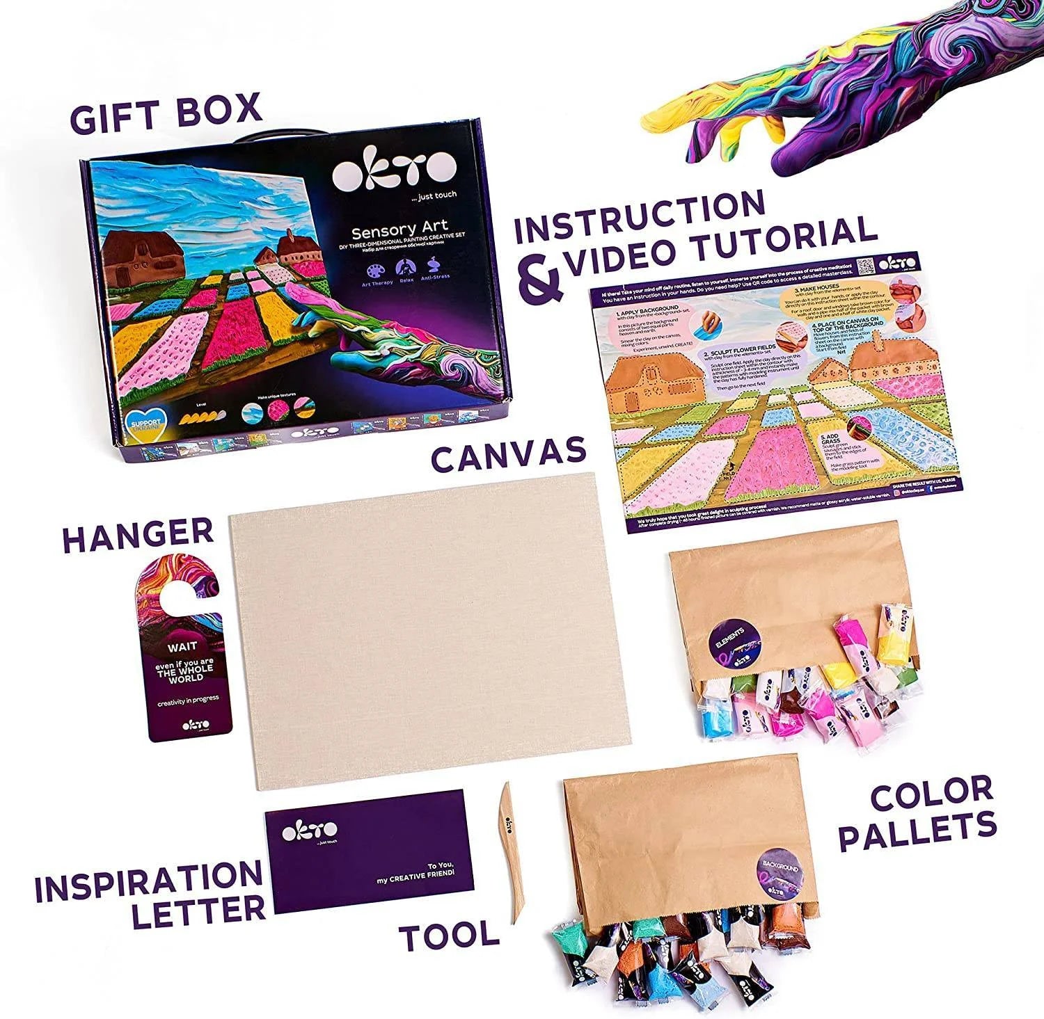 Odkryj Magię Sensoryczną: Stwórz Własne Arcydzieło Dłonią z OKTO