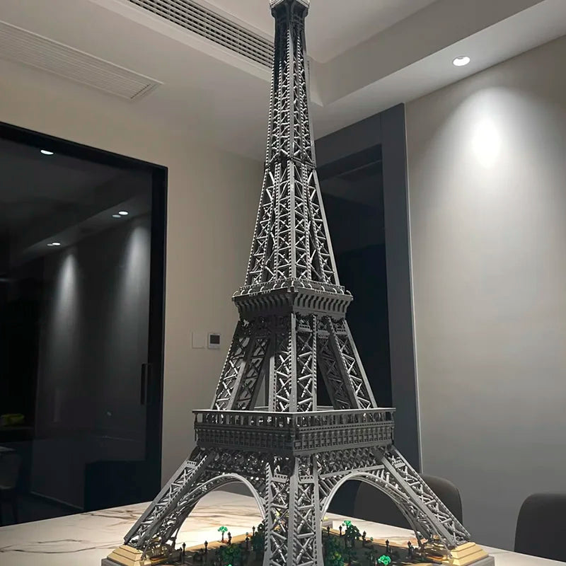 Klocki konstrukcyjne.Majestatyczna  Duza Wieza  w miniaturze.Ponad 9000 ELEMENTÓW I 1,5M WYSOKOŚCI.