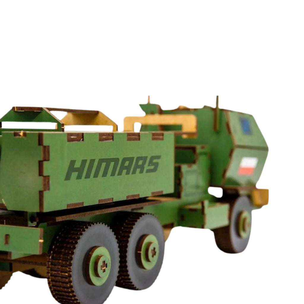 POJAZD WOJSKOWY PUZZLE DREWNIANE UKŁADANKA MODEL 3D WOJSKO. Zbuduj własna legendę militarna!