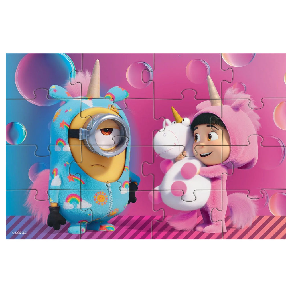 Puzzle Magnetyczne MINIONKI (16 el.) – Hit dla Najmłodszych!
