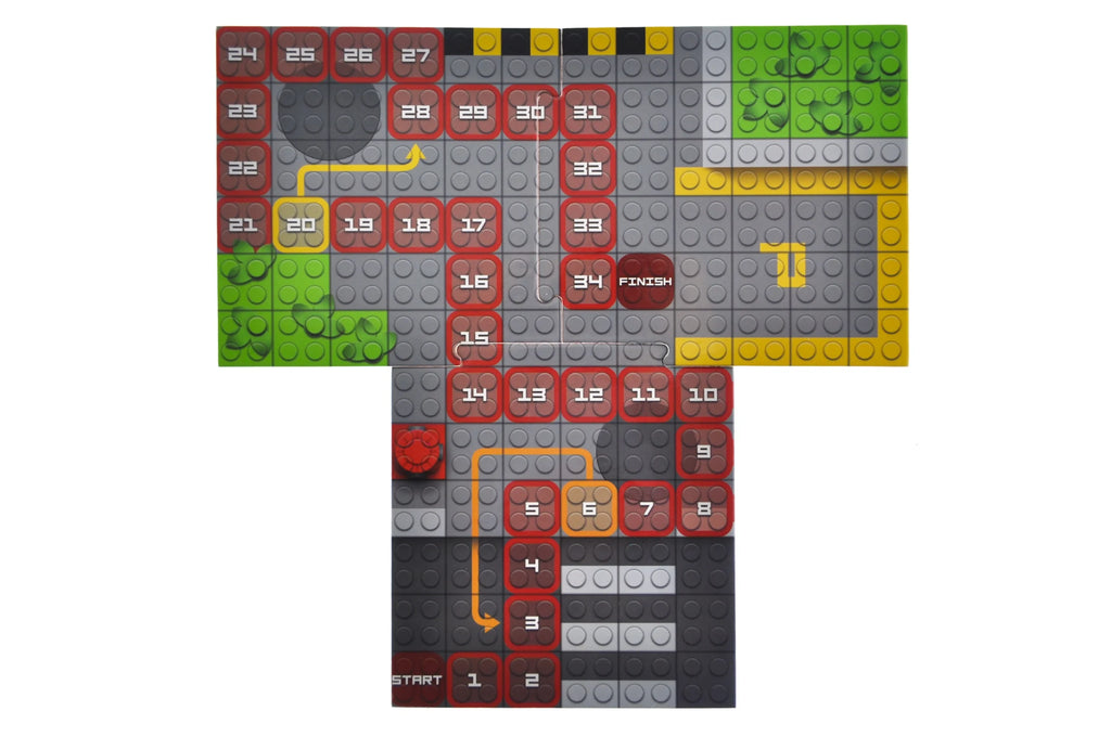 GRA PLANSZOWA, Klocki Konstrukcyjne 3w1 FIRE DEPARTMENT – ZOSTAN BOHATEREM STRAZY POZARNEJ! 🚒