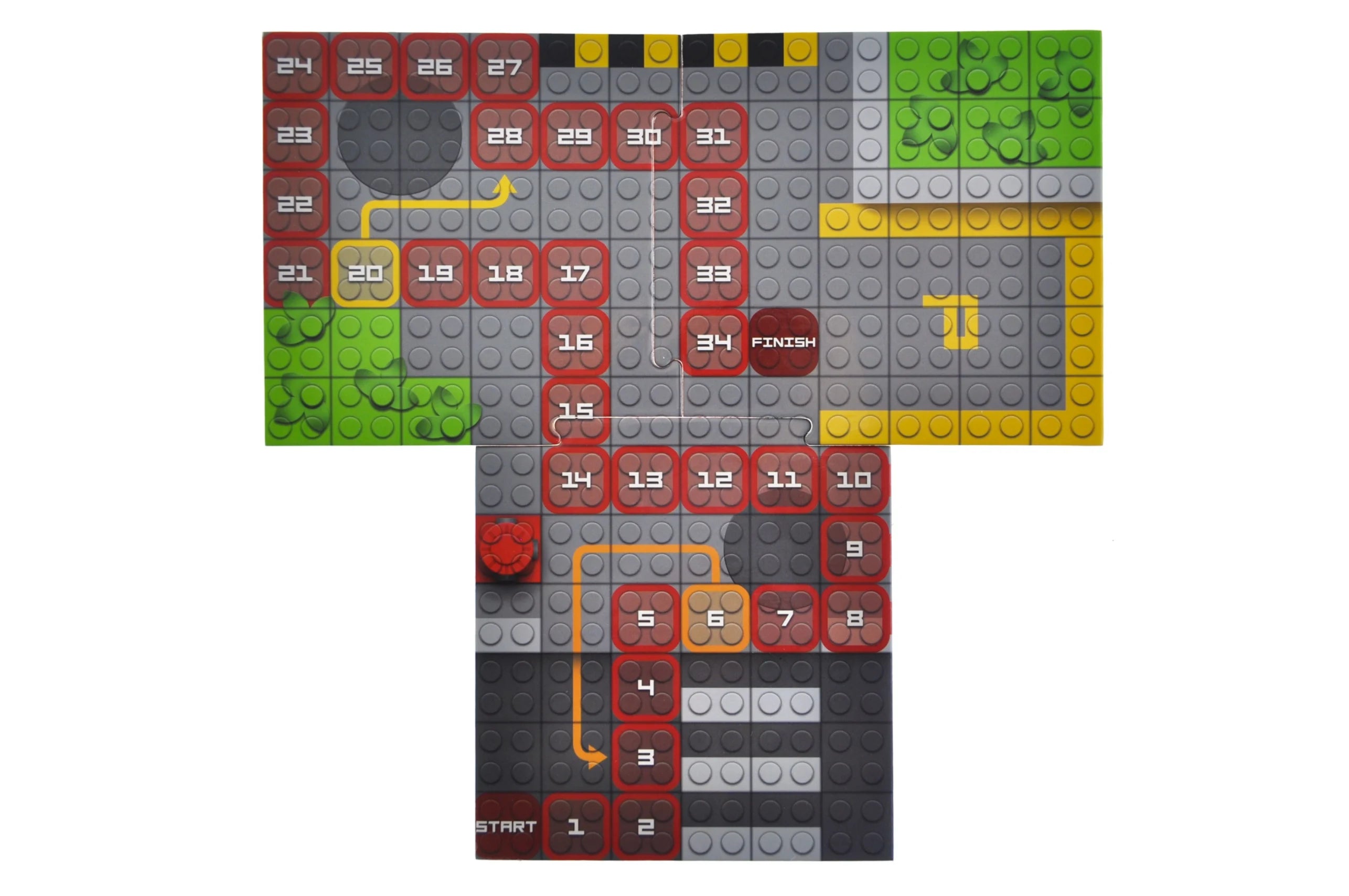 GRA PLANSZOWA, Klocki Konstrukcyjne 3w1 FIRE DEPARTMENT – ZOSTAN BOHATEREM STRAZY POZARNEJ! 🚒