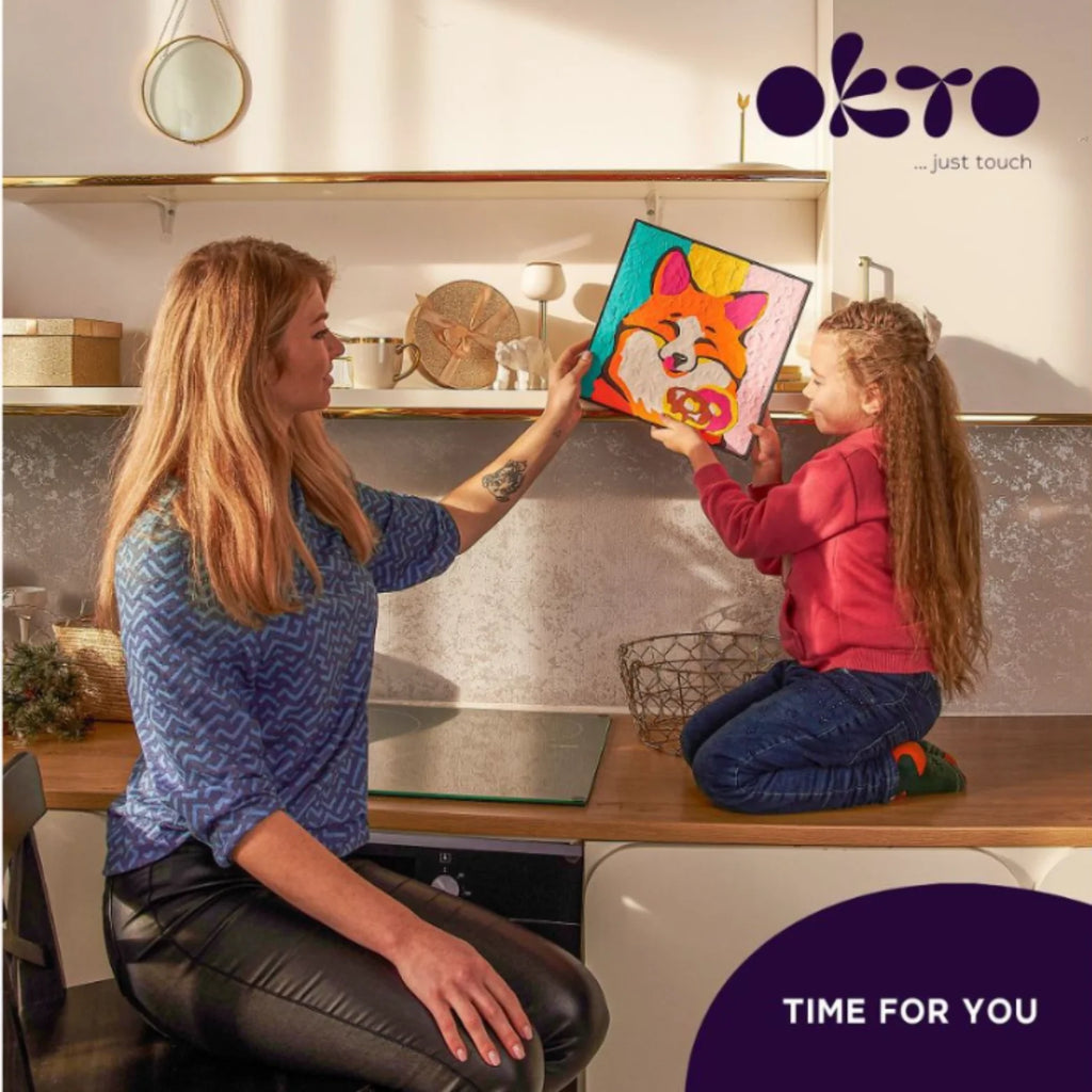 OKTO Sensory Art – Stwórz Uroczy Obraz 3D "Lisek" (Model 20001)