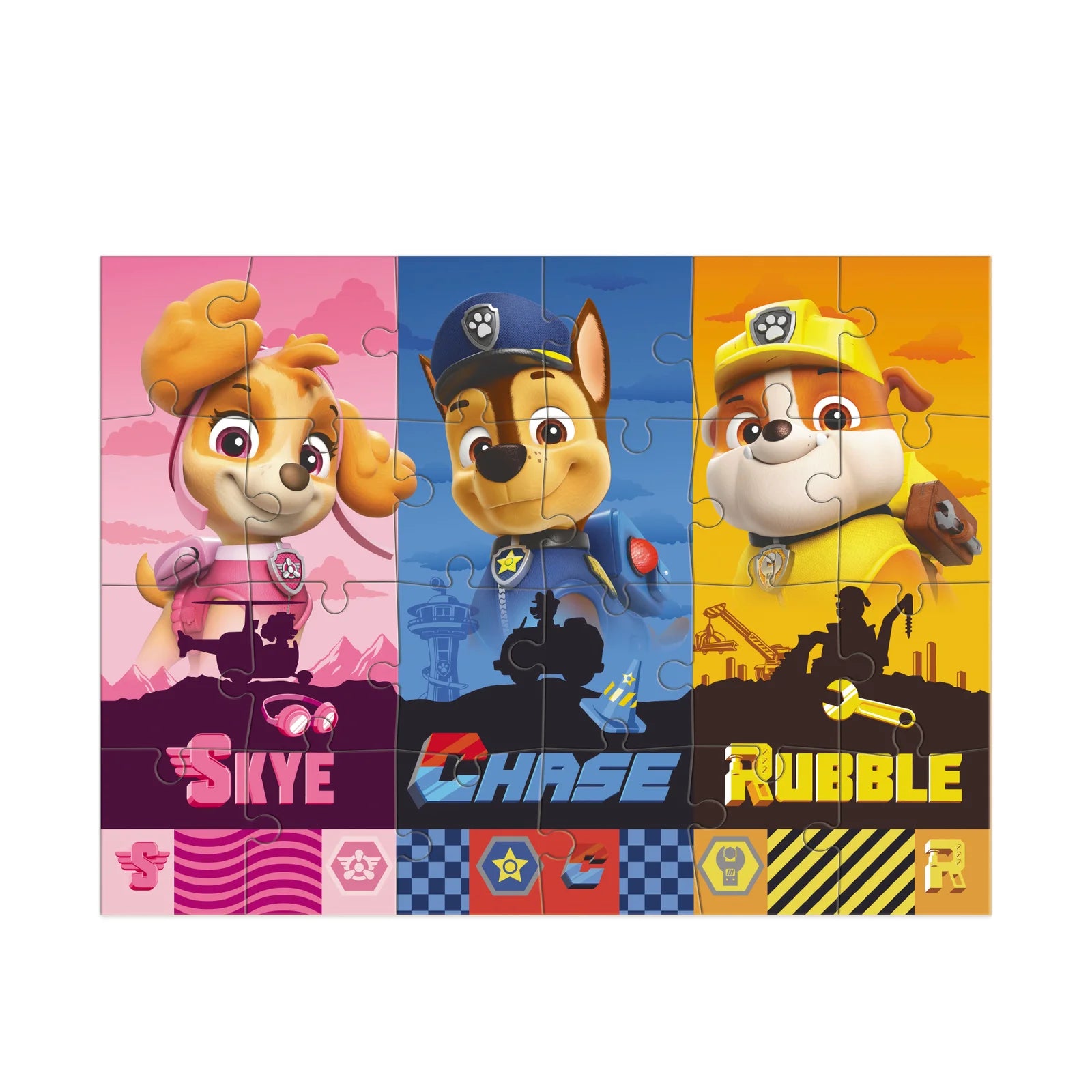 Puzzle 2W1 Paw Patrol Dobre Szczenięta