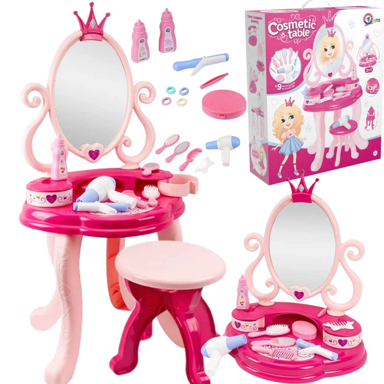 Twoje Własne Królestwo Stylu – Toaletka Technok 8683