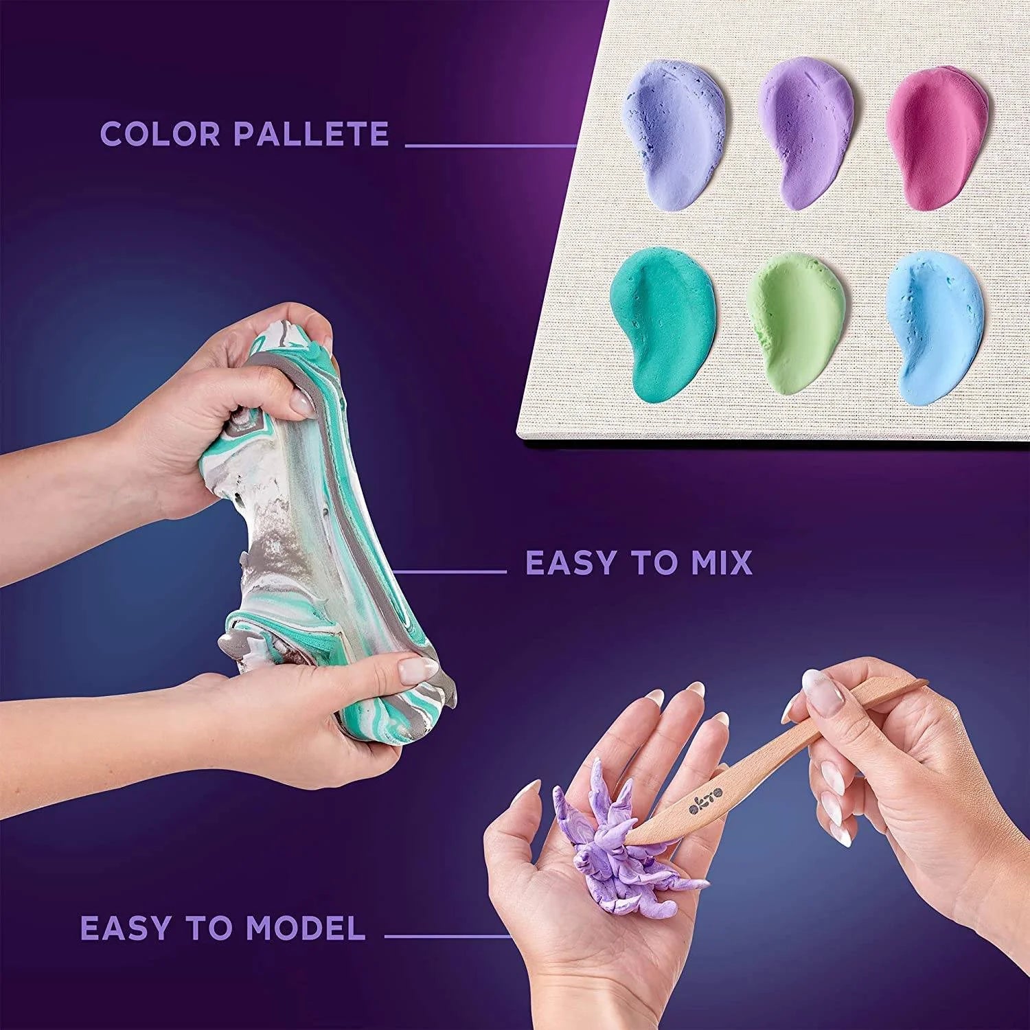 Zostań Mistrzem Florystyki 3D! Zestaw Kreatywny OKTO Clay – Soczyste Sukulenty