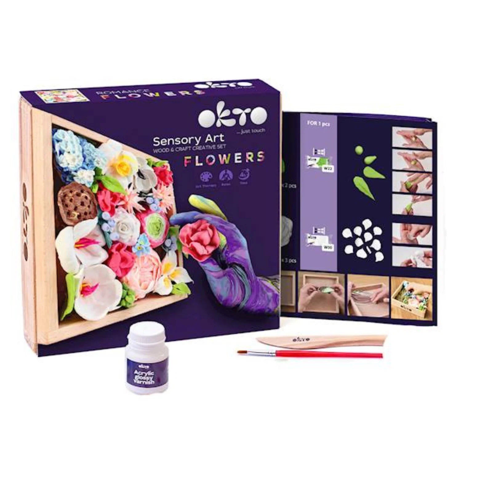 OKTO DIY „Romans” – Stwórz Uroczy Kwietnik z Kwiatów 3D