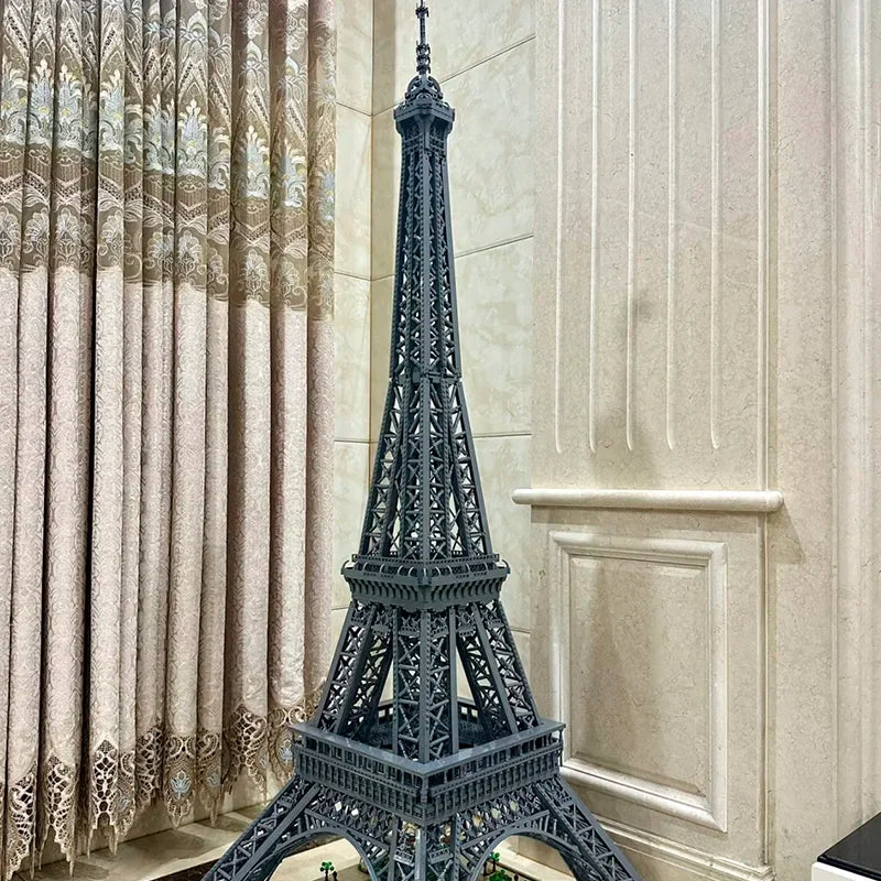 Klocki konstrukcyjne.Majestatyczna  Duza Wieza  w miniaturze.Ponad 9000 ELEMENTÓW I 1,5M WYSOKOŚCI.