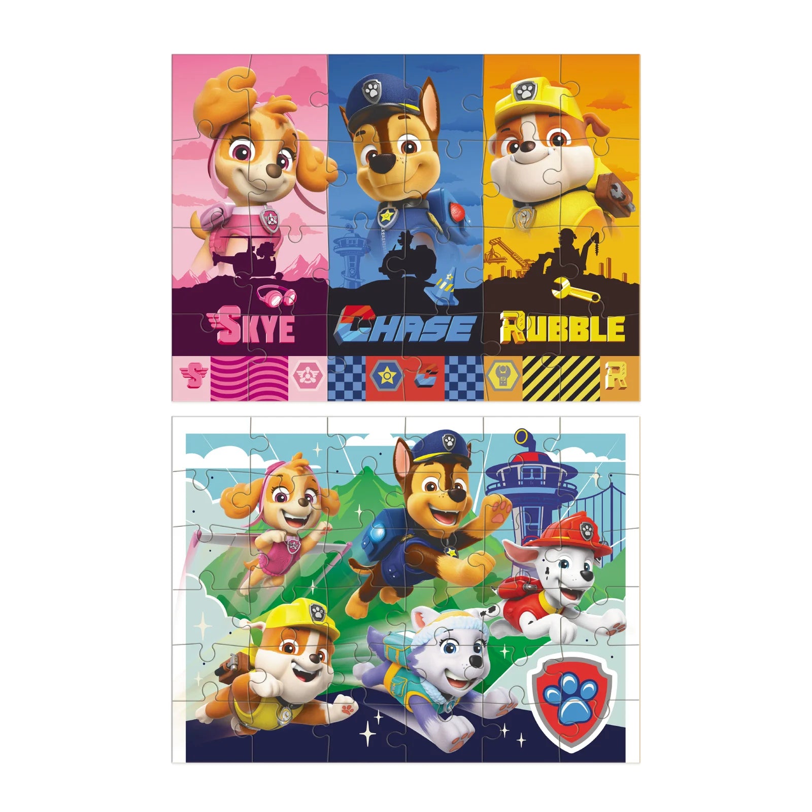 Puzzle 2W1 Paw Patrol Dobre Szczenięta