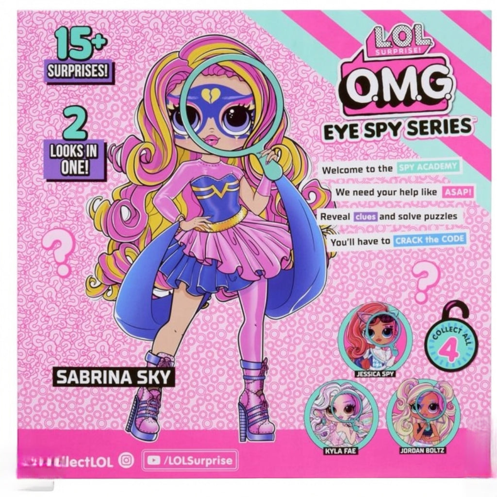 L.O.L. Surprise! OMG Eye Spy Superhero Sabrina Sky – Gwiazda, Która Ocali Świat Mody!